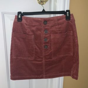 Boutique Corduroy skirt